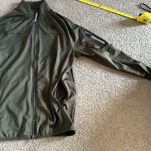 New Spyder Active workout suit. Medium bark green - Picture 9 of 12